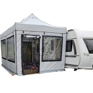 Karavan Kış Bahçe 3x4,5 m. Açık Gri