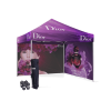 Gazebo Çadır 3x3 m. (2 Tam Duvar Baskılı)