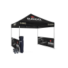 Gazebo Çadır 3x3 m. (İki Yarım Duvar Baskılı)