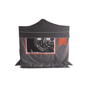 Gazebo Kamp Çadırı 3x3 m. Gri Turuncu