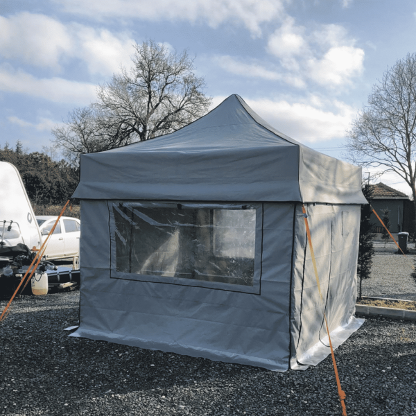Karavan Kış Bahçesi 3x4,5 m. Gri - Görsel 3