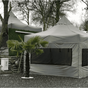 Karavan Kış Bahçesi 3x4,5 m. Gri