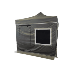 Karavan Kış Bahçesi 3x3 m. Koyu Gri